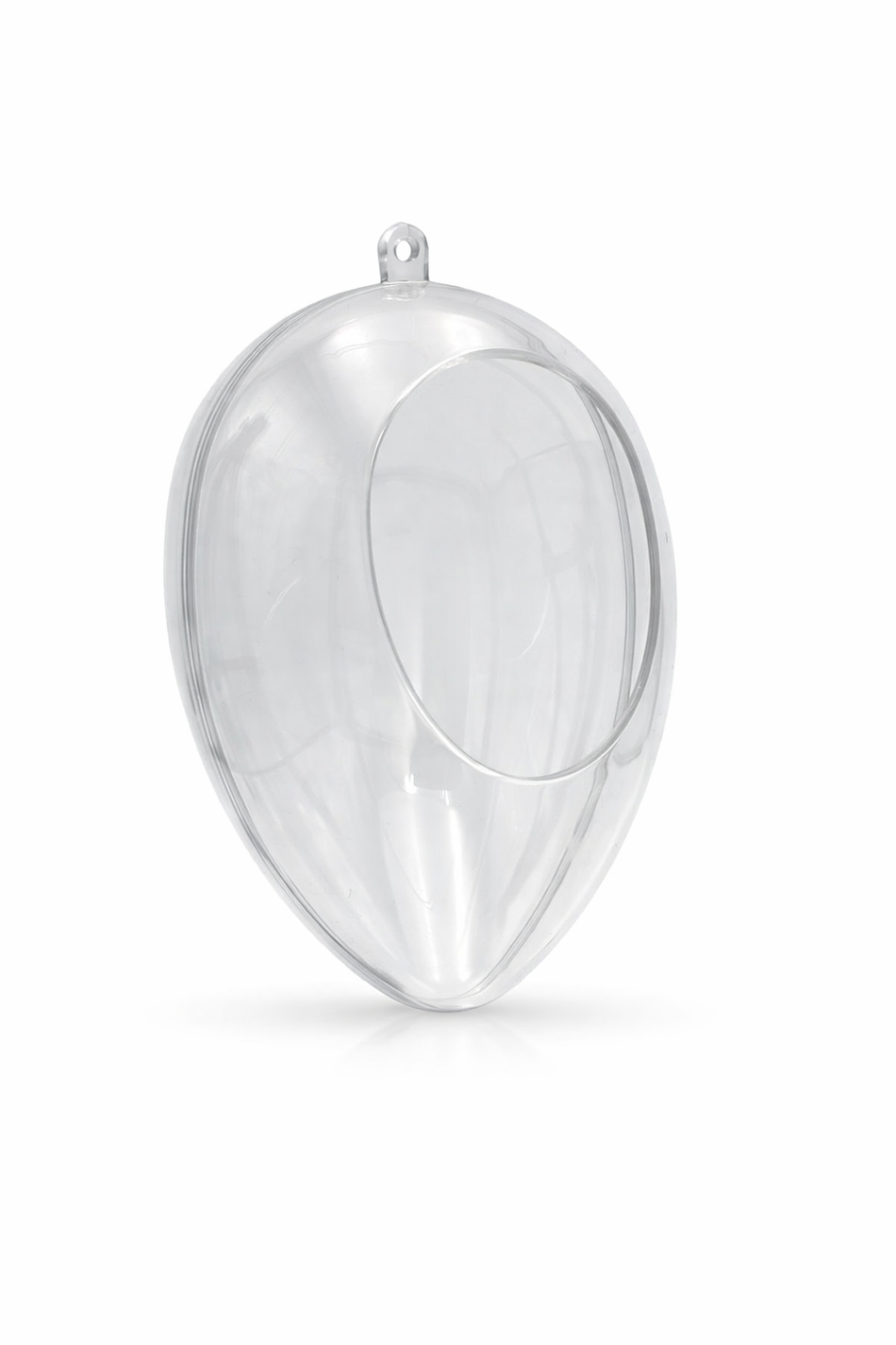 Acryl-Floristikei 160 mm – bepflanzbares Deko-Ei mit großer Öffnung