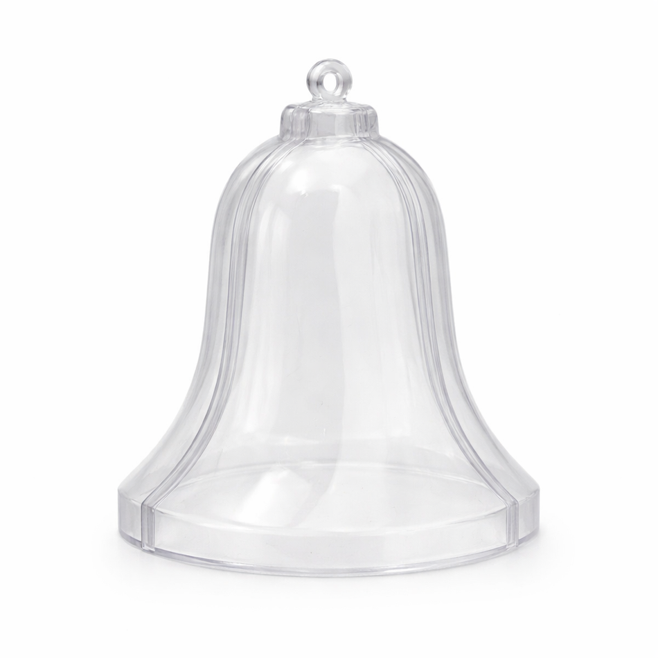Acryl-Glocke 90 mm – befüllbare Deko- & Bastelfigur