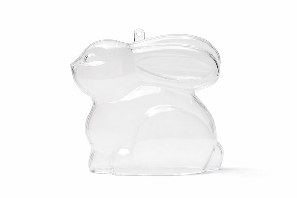 Acryl-Hase 90 mm – befüllbare DIY-Bastelfigur