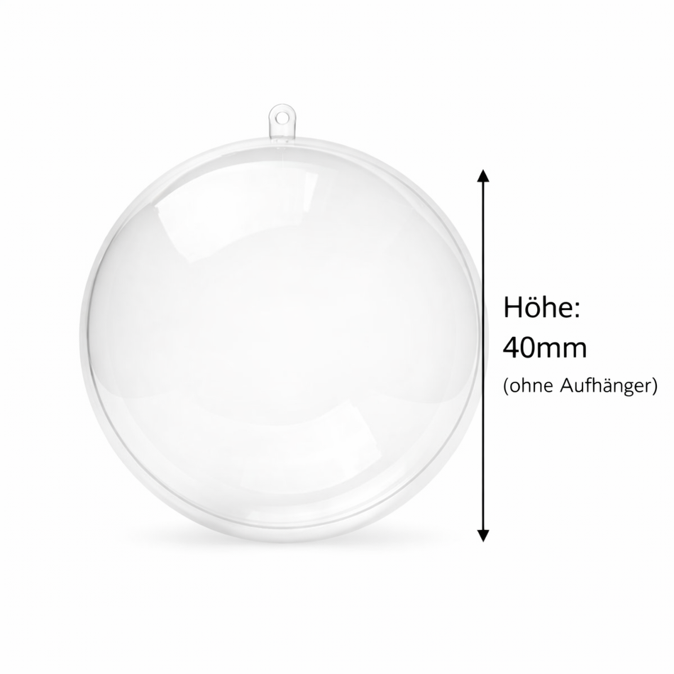 Acryl-Kugel 40 mm – kompakt vielseitig