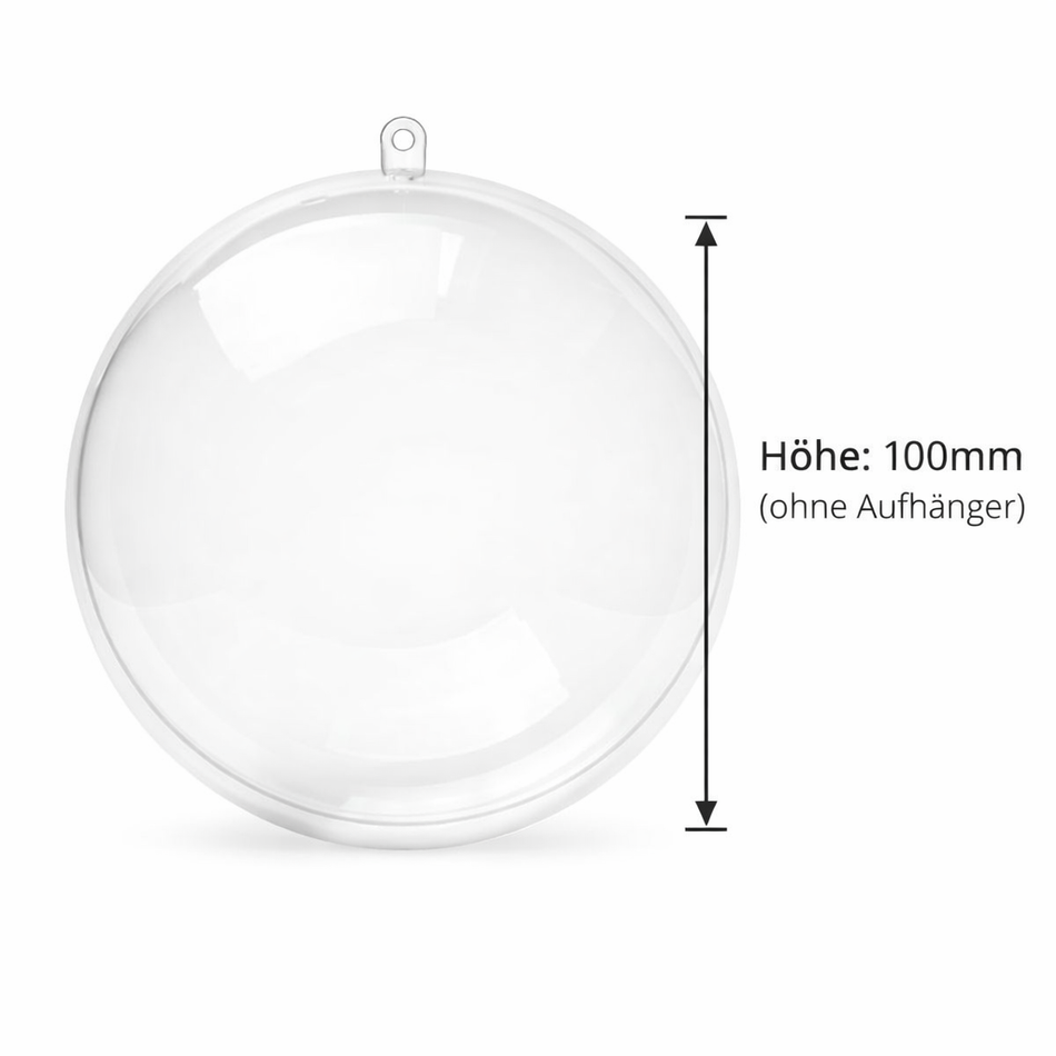 Acryl-Kugel 100 mm – klassische Deko-Allrounder
