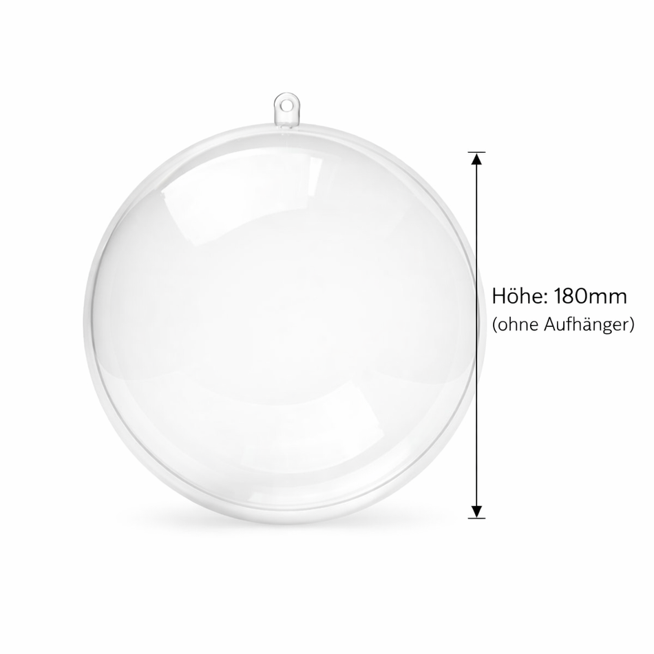 Acryl-Kugel 180 mm – starke Präsenz
