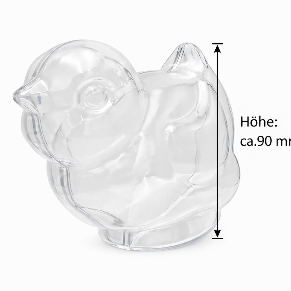 Acryl-Küken 90 mm – Oster- & Frühlingsdeko