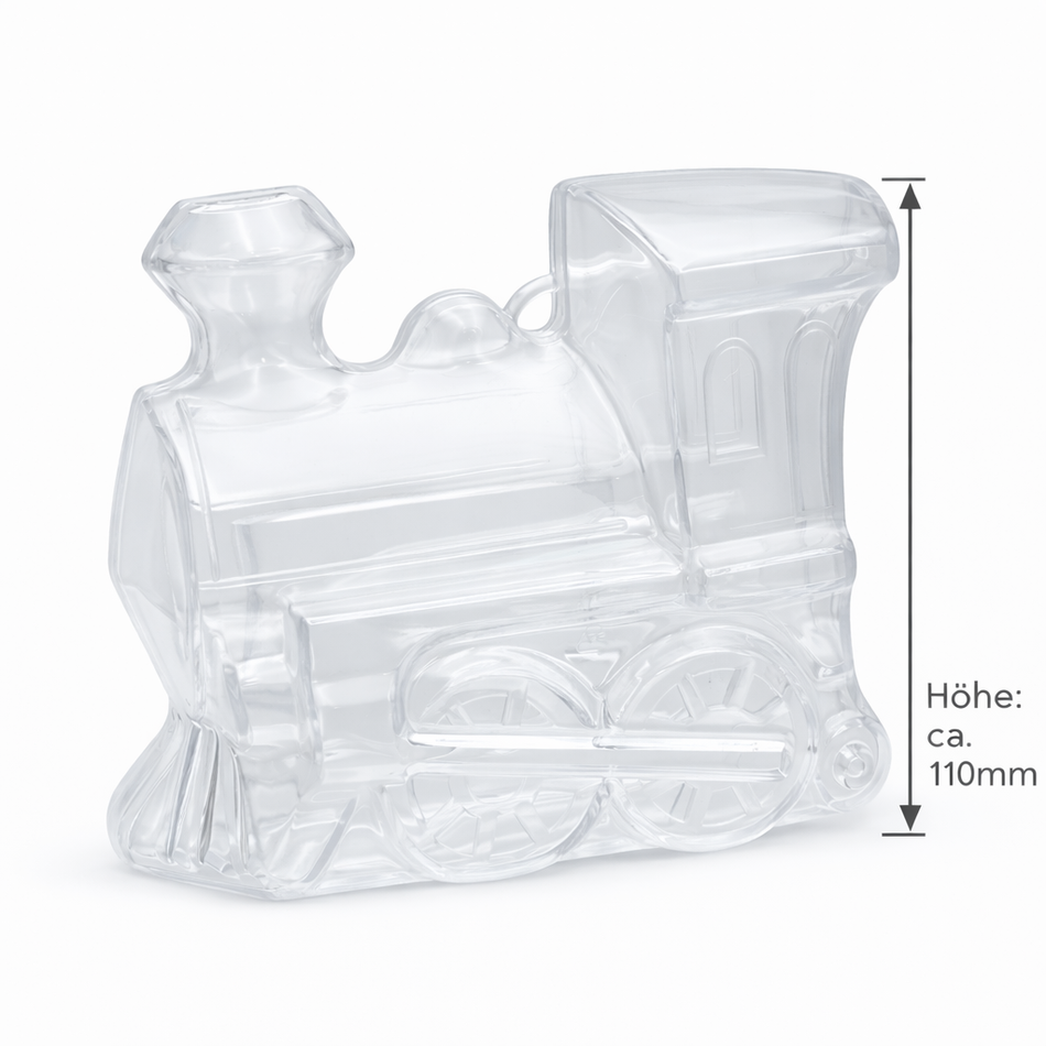 Acryl-Lokomotive 110 mm – kreative Bastelidee