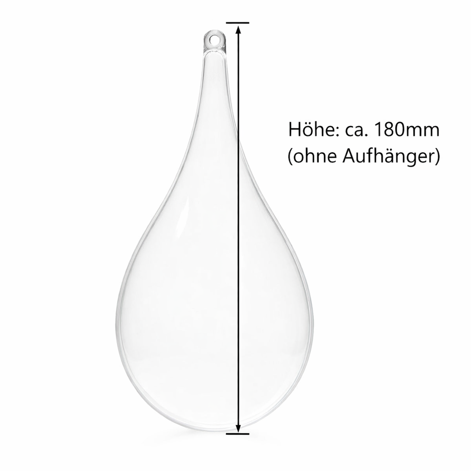 Acryl-Tropfen 180 mm – große Design- & Eventdekoration